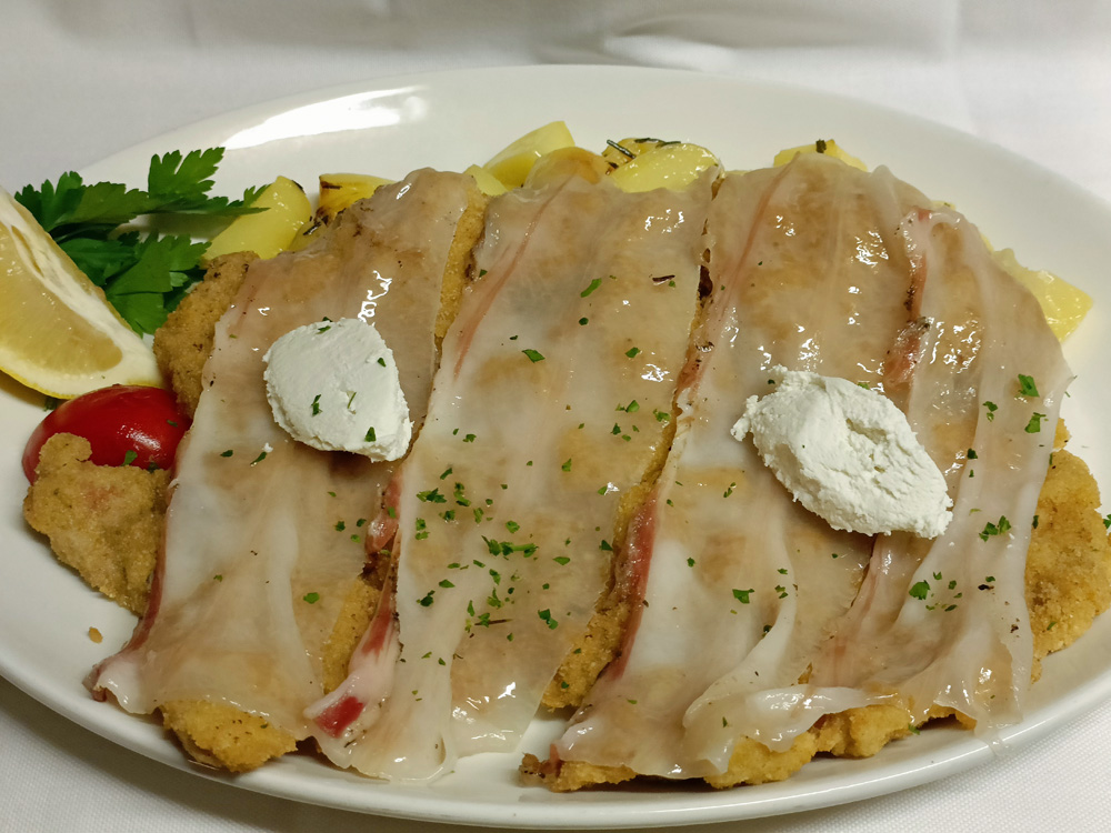 Orecchia d'elefante Lardo e Ricotta